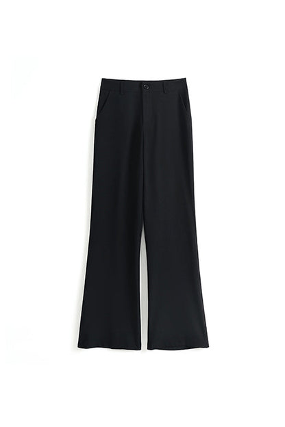 High Waist Bell Bottom Suit Pants
