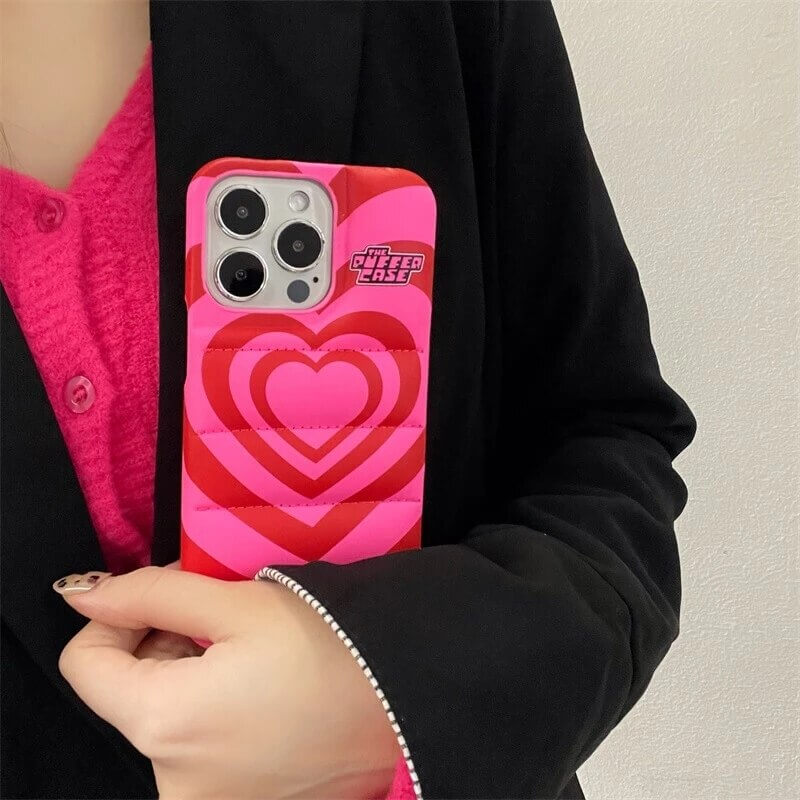 Love Is Love Puffer Case