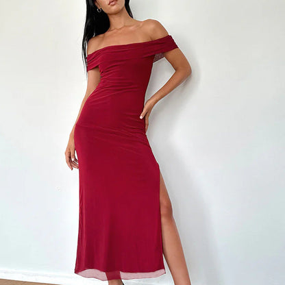 Square Neck Smocked Bodice Puff Sleeve Tiered Mini Dress