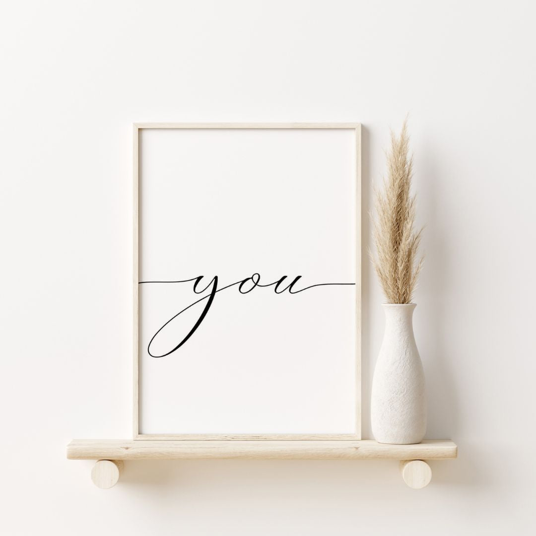 you