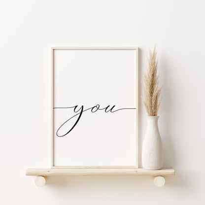 you
