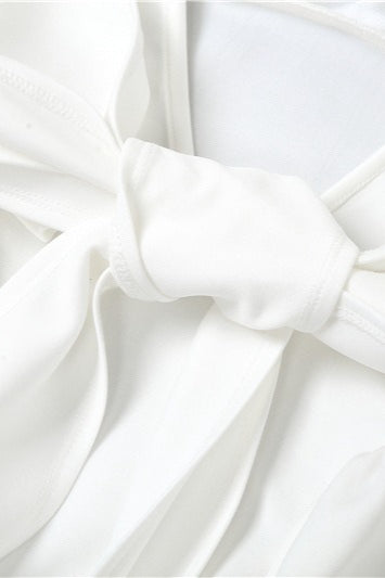 Sexy Backless Bow Tie Party Dress