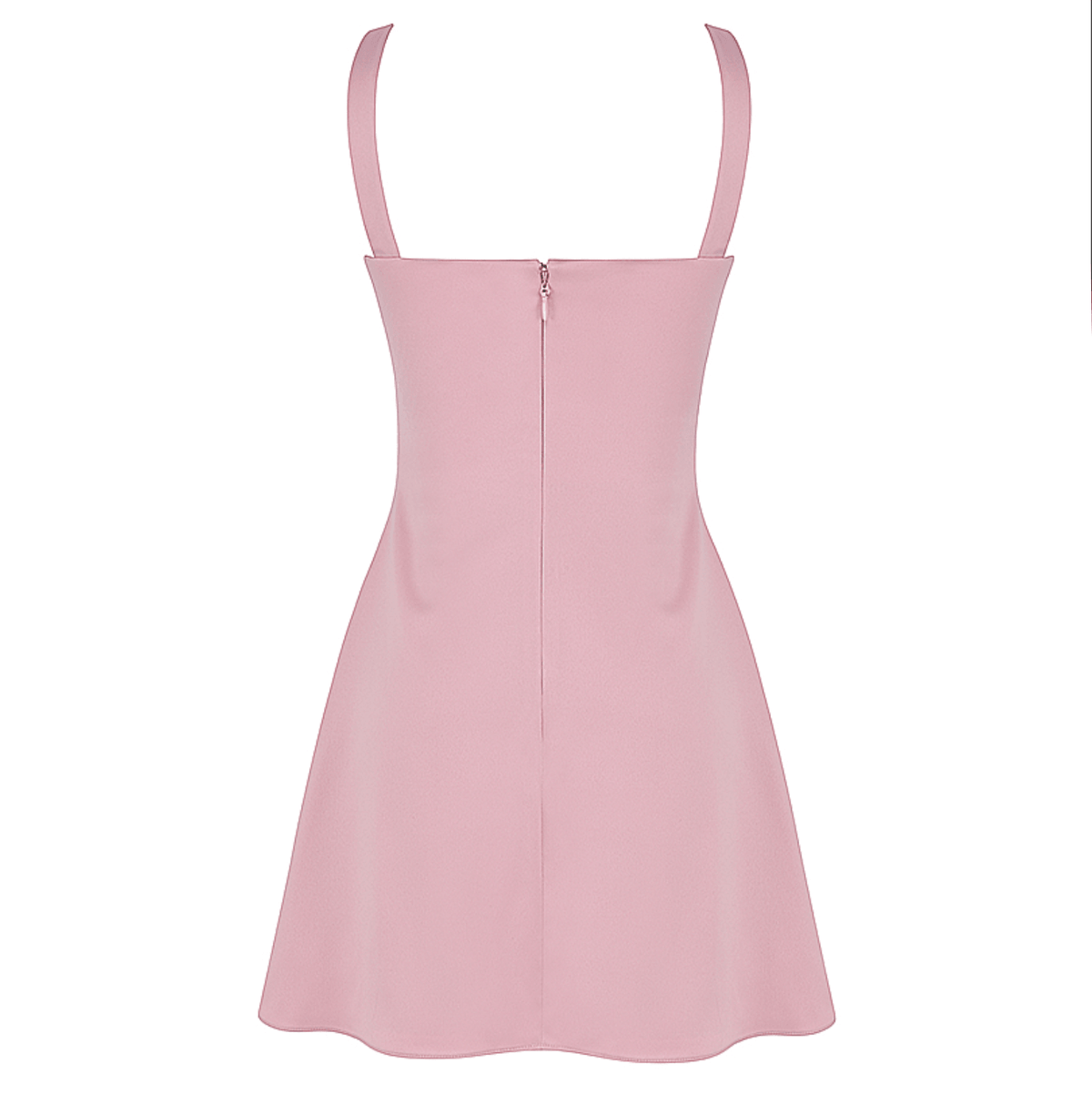 One Shoulder Draped Satin Mini Dress