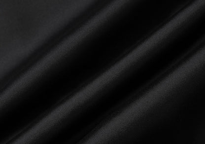 Strapless Satin A Line Column Maxi Dress