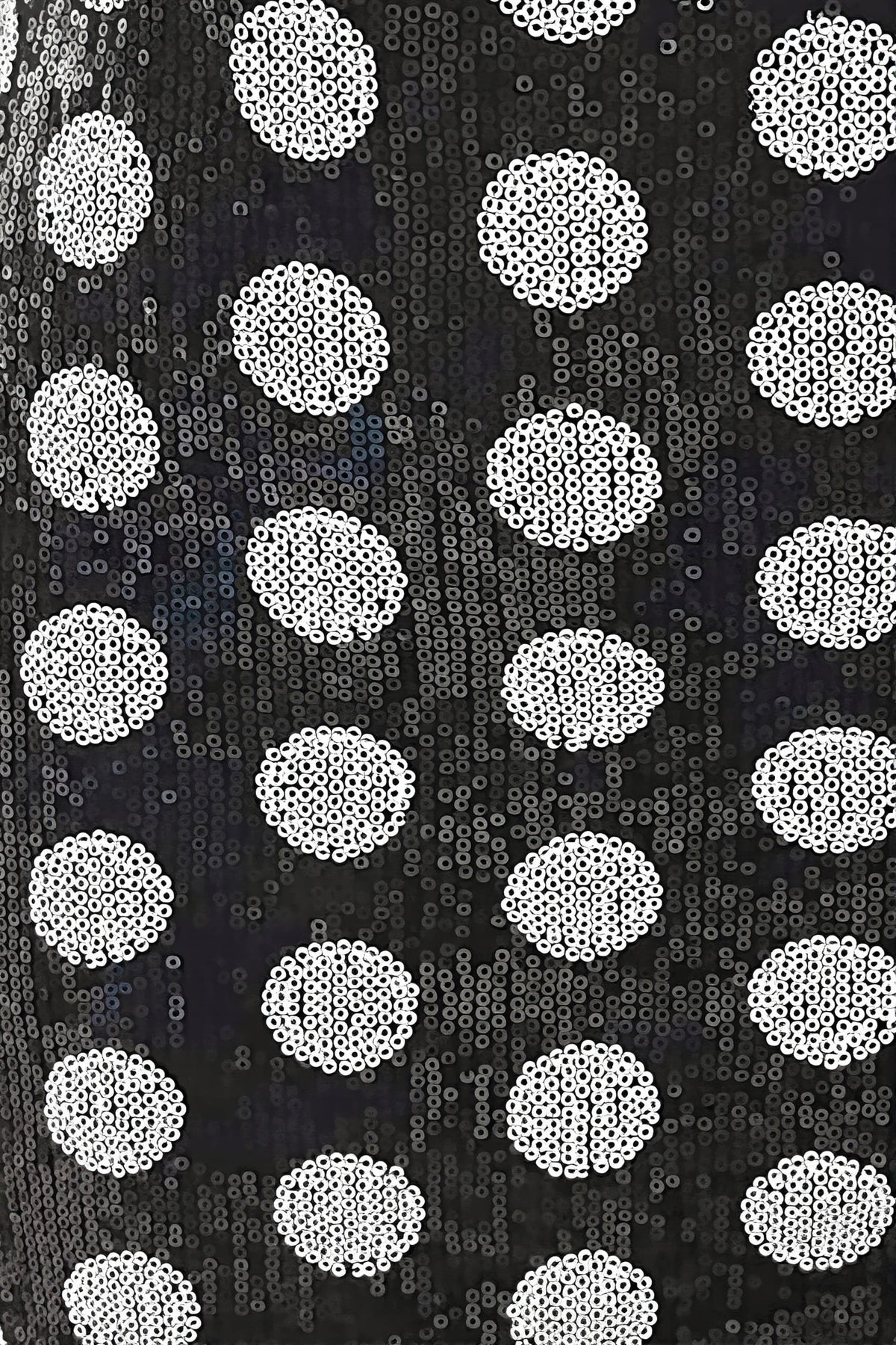 Sequin Slim Polka Dots Mini Skirt
