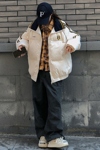 Vintage Quilted Puffer Jacket