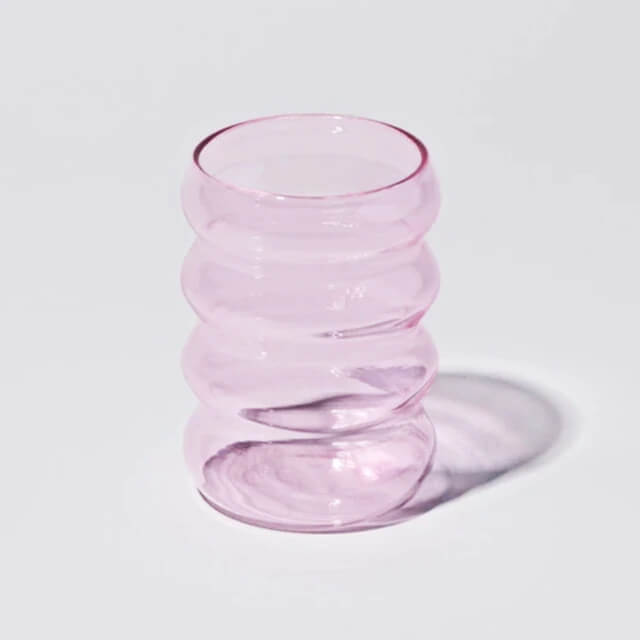 Colorful Bubble Glass Cups