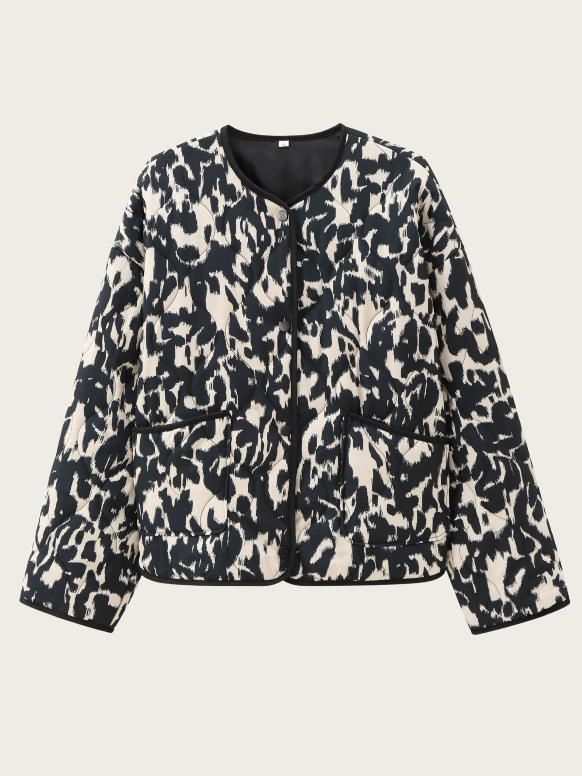 Forever Abstract Print Jacket