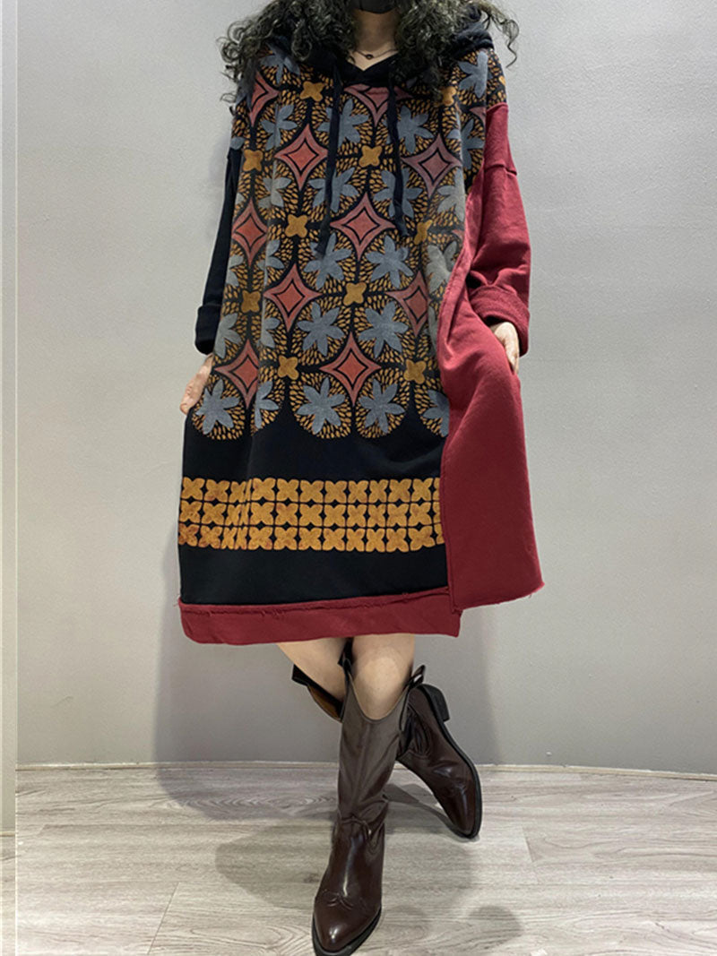 Square Neck Long Sleeve Rib Knit Midi Dress