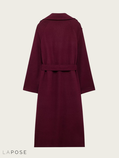 Brenley Double-Breasted Belted Coat