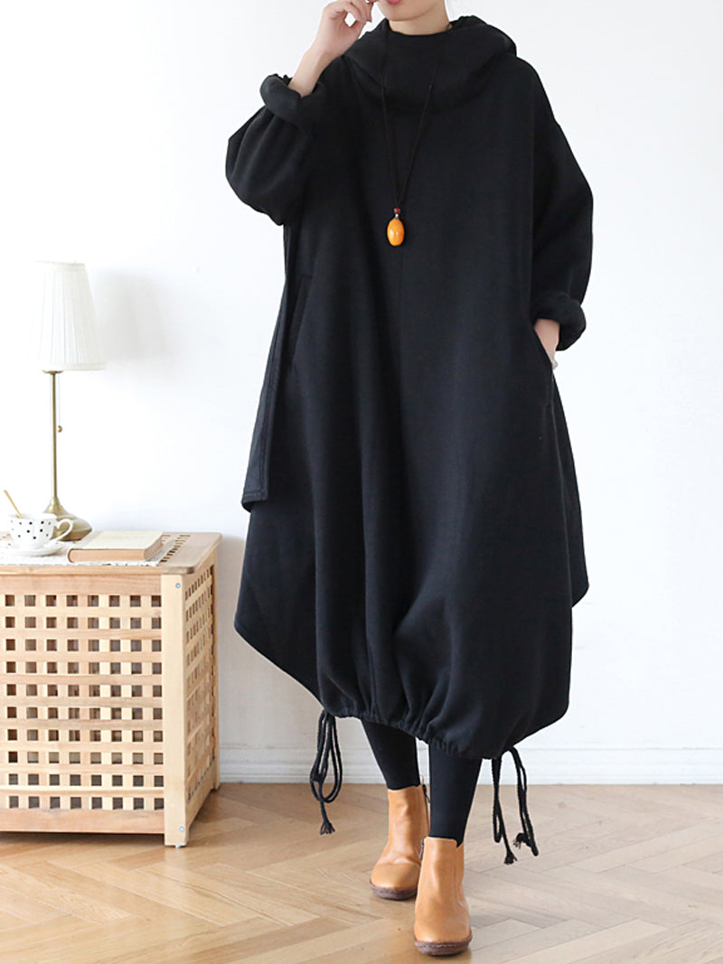Square Neck Puff Sleeve Belted Fit and Flare Midi Dress