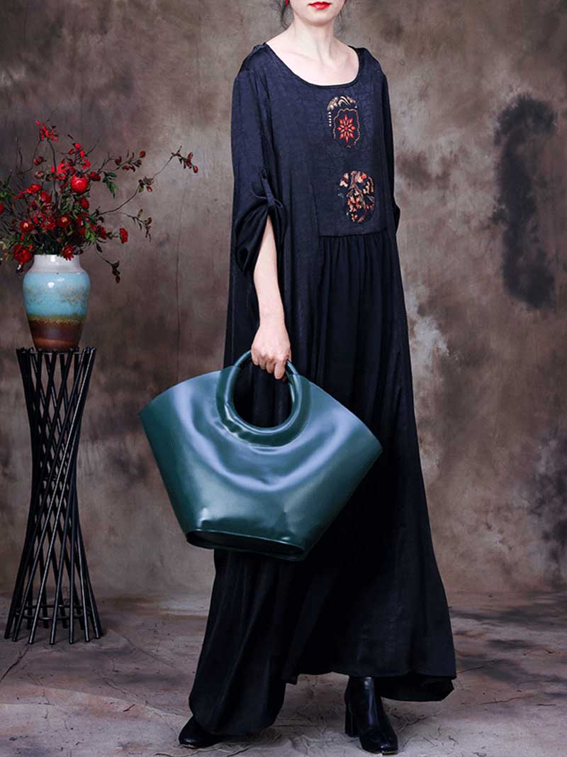 Halter Neck Draped Cutout Satin Maxi Dress