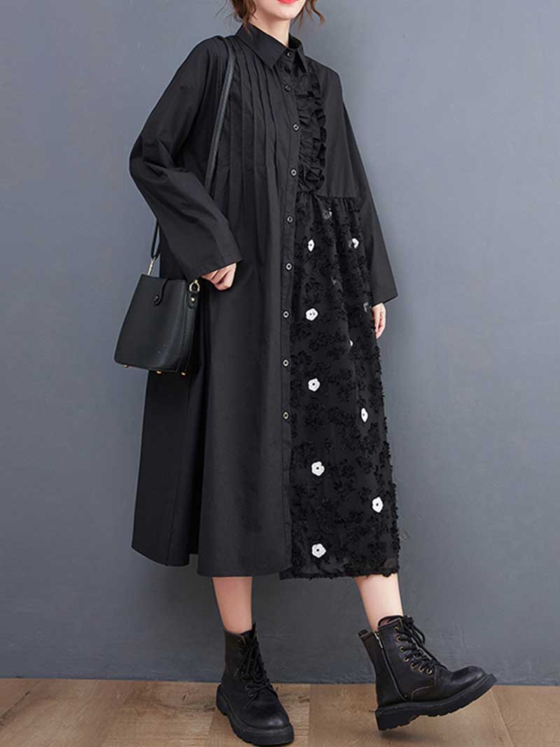 Square Neck A-Line Midi Dress