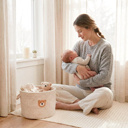 Woven Storage Basket (2 PCS)