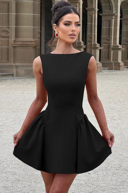 Sleeveless Backless Bodycon Dress