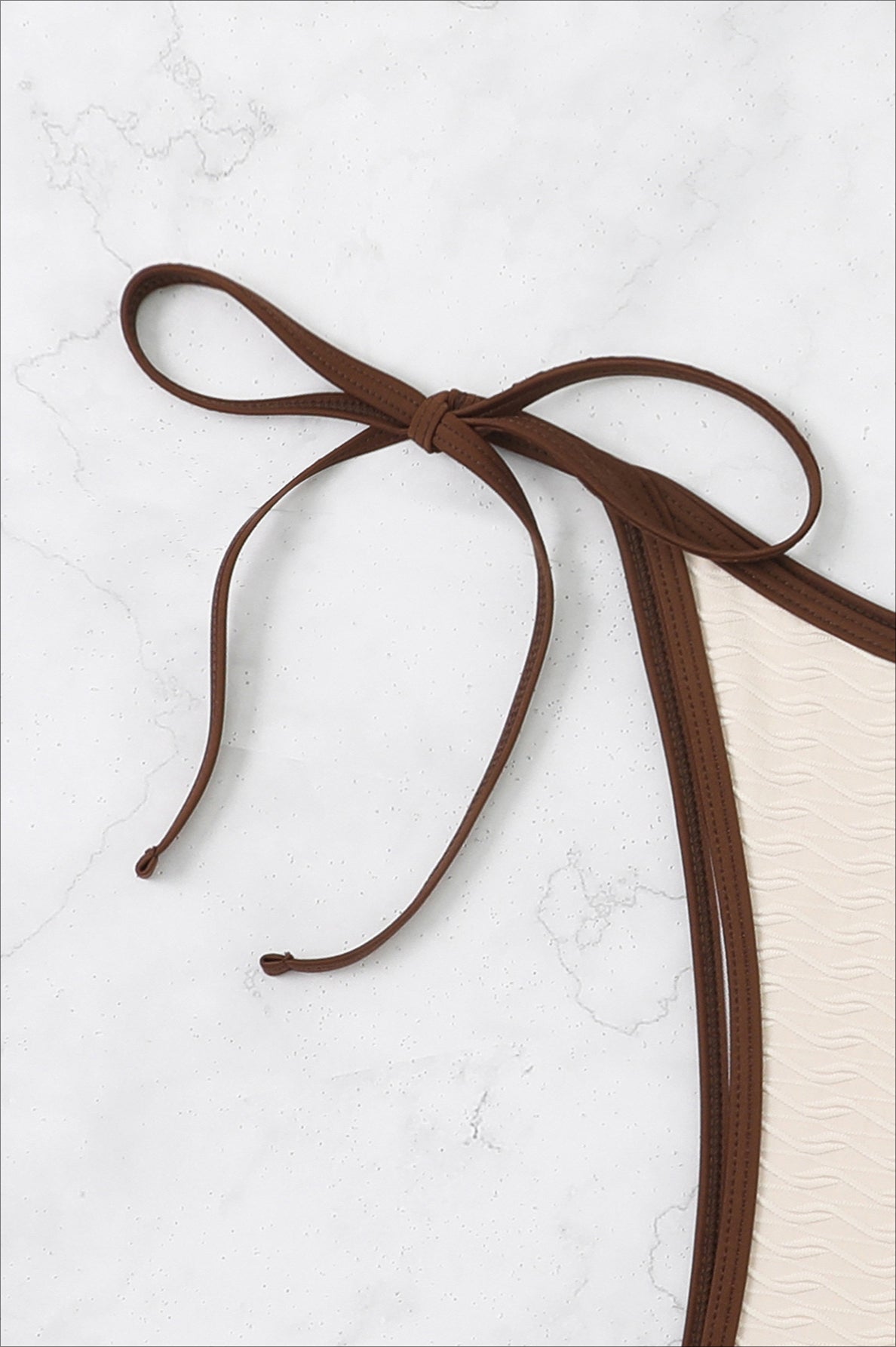 Backless Solid Color Bikini Sets