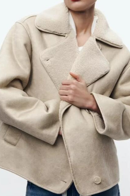 Double-Faced Shearling Jacket