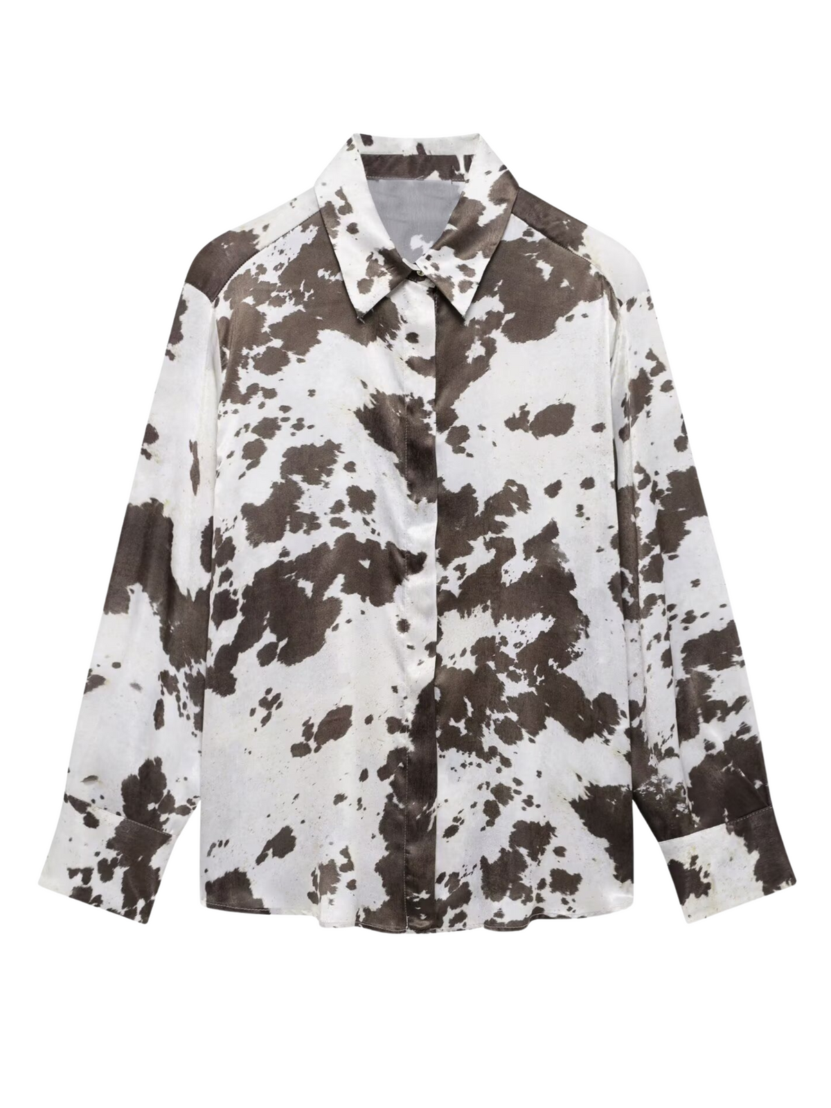 Ellinor Loose Animal Print Shirt