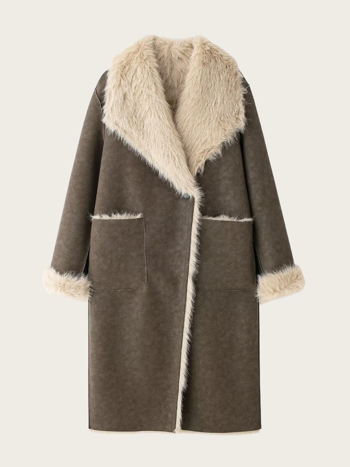 Azlyn Reversible Faux Fur Coat