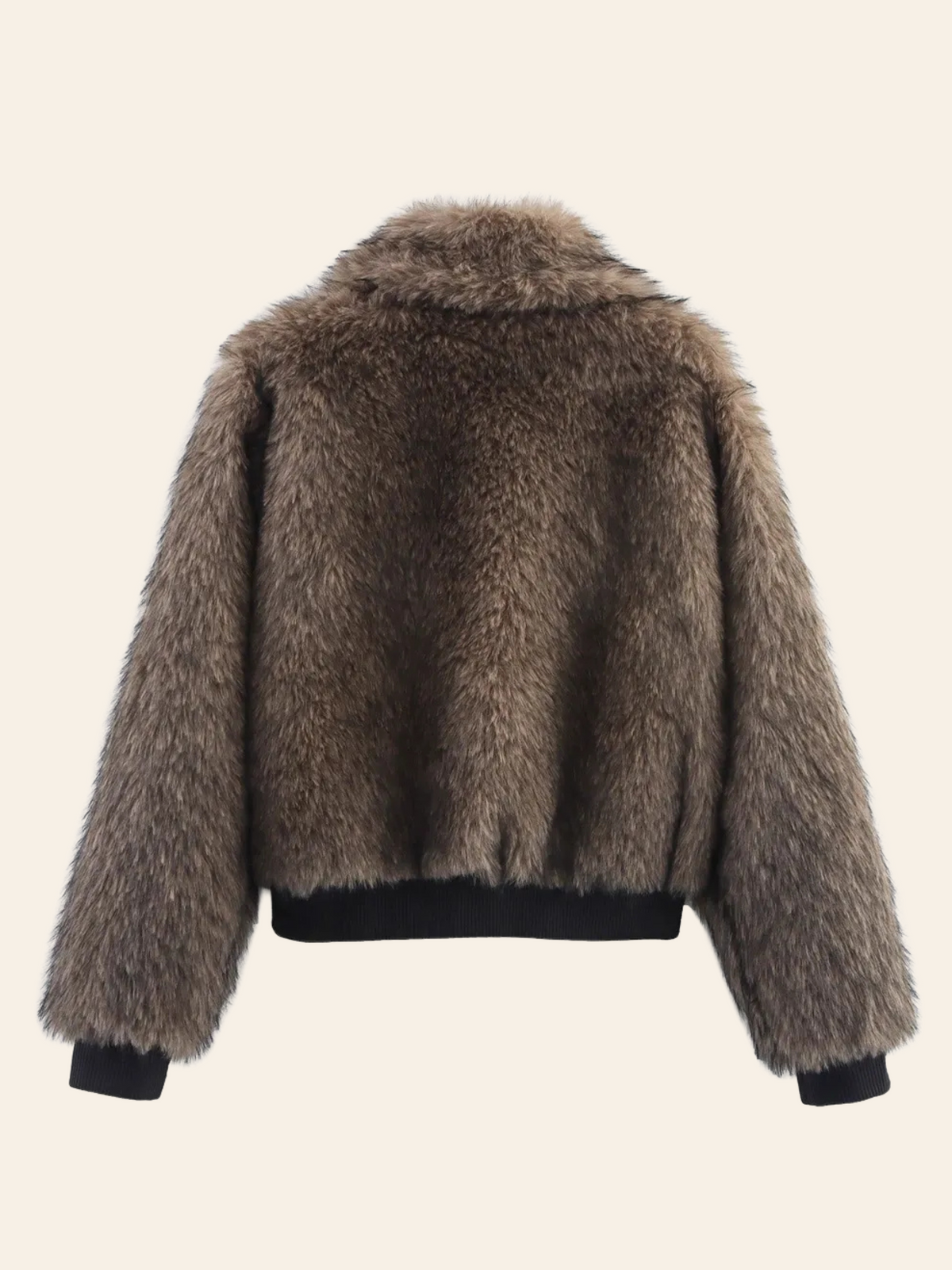 Eleonore Colorblock Faux Shearling Jacket