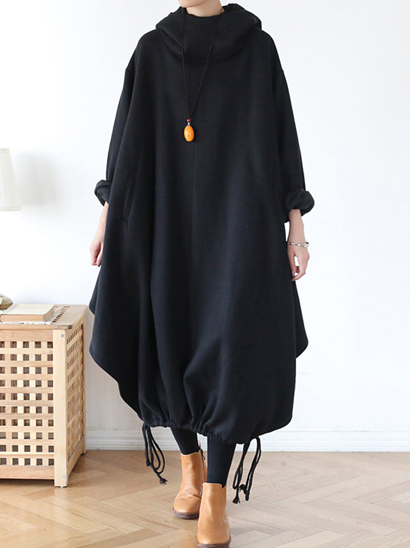 Square Neck Puff Sleeve Belted Fit and Flare Midi Dress