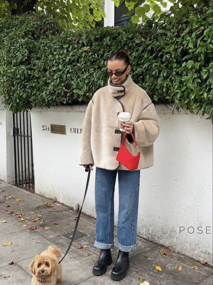 Falyn Cozy Faux Fur Coat