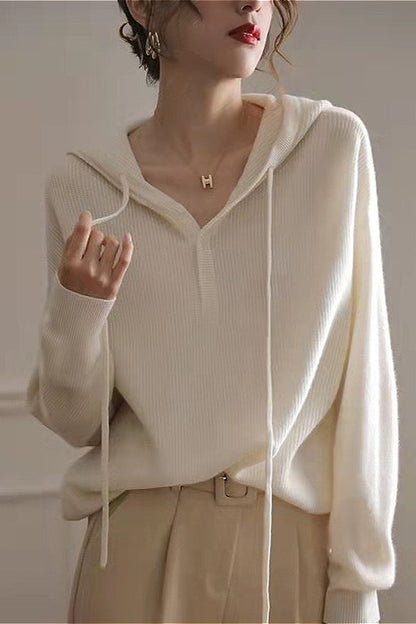 Loose Knit Hoodie