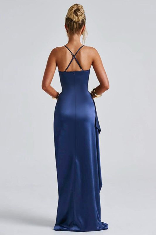 Bodycon Slit Maxi Party Dress