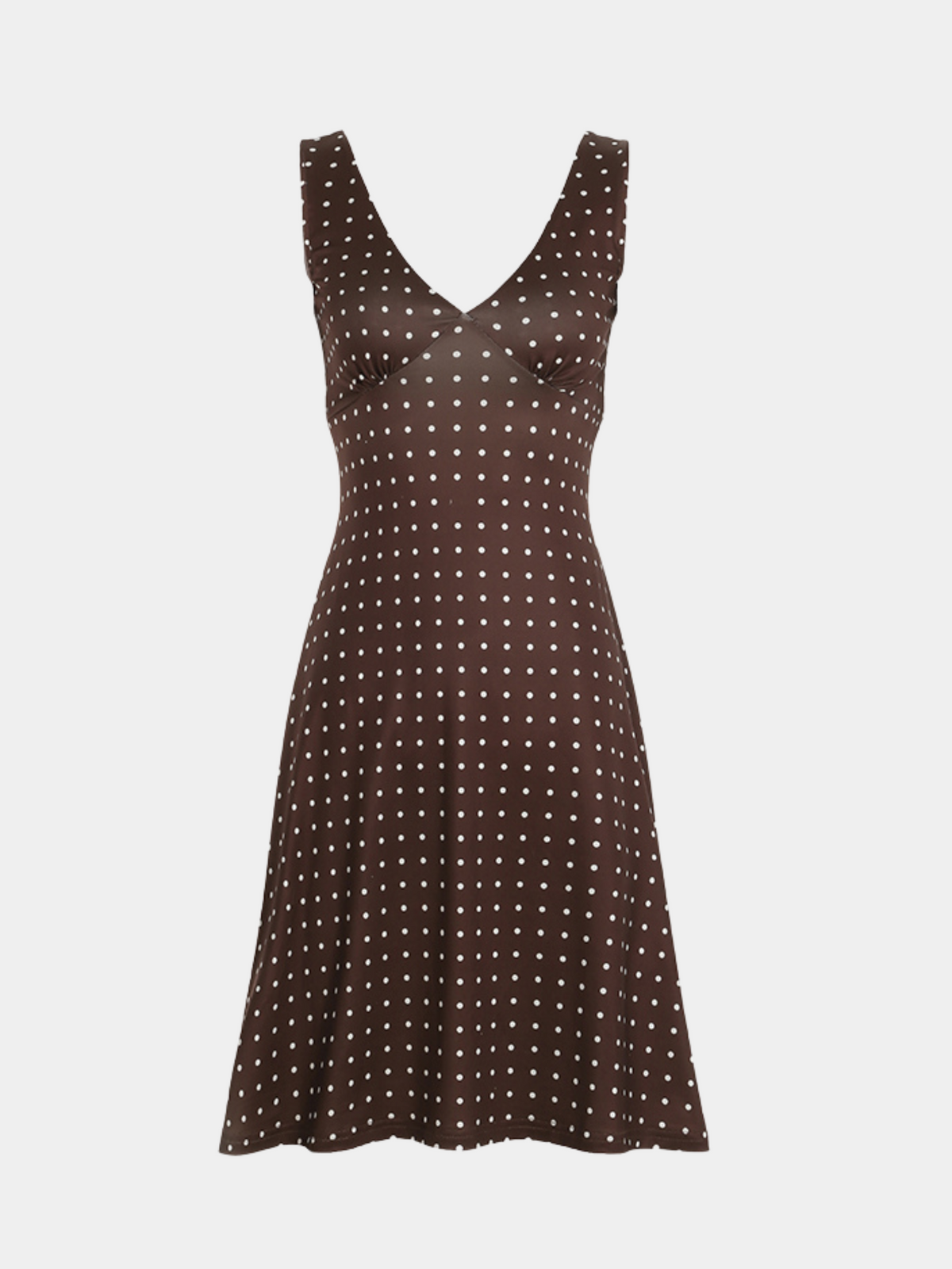 Dulce Polka-Dot Mini Dress