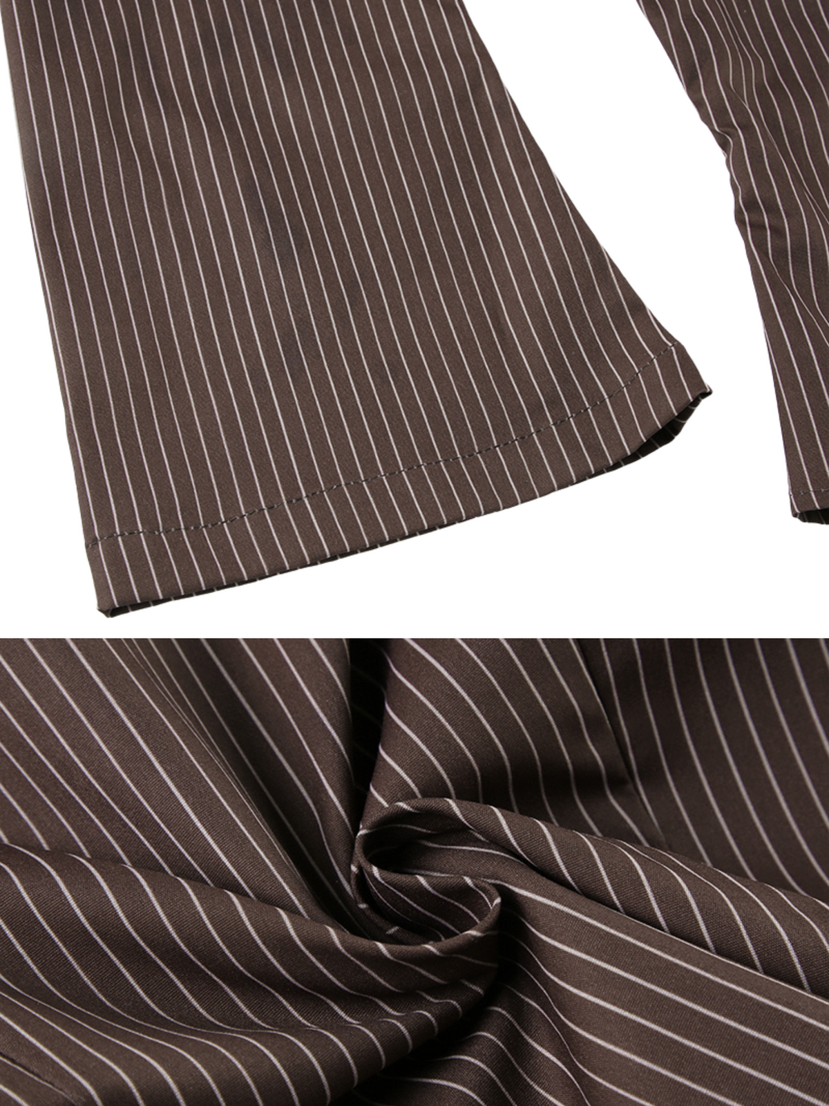 Juliett Striped Button-Up Shirt