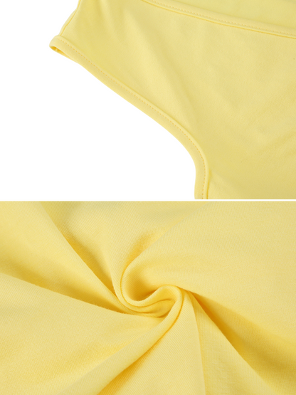 Zaria Front Tie Basic Top
