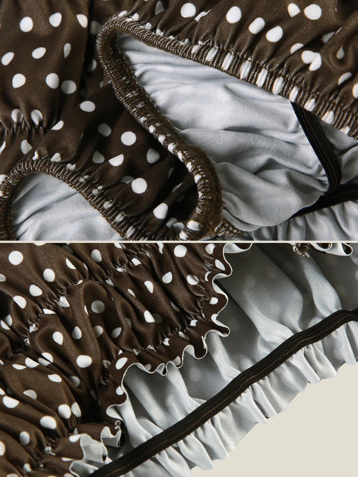 Bianca Polka Dot Ruffle Short Set