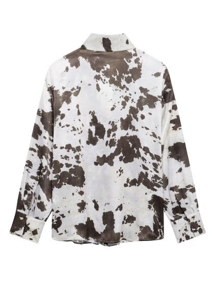 Ellinor Loose Animal Print Shirt