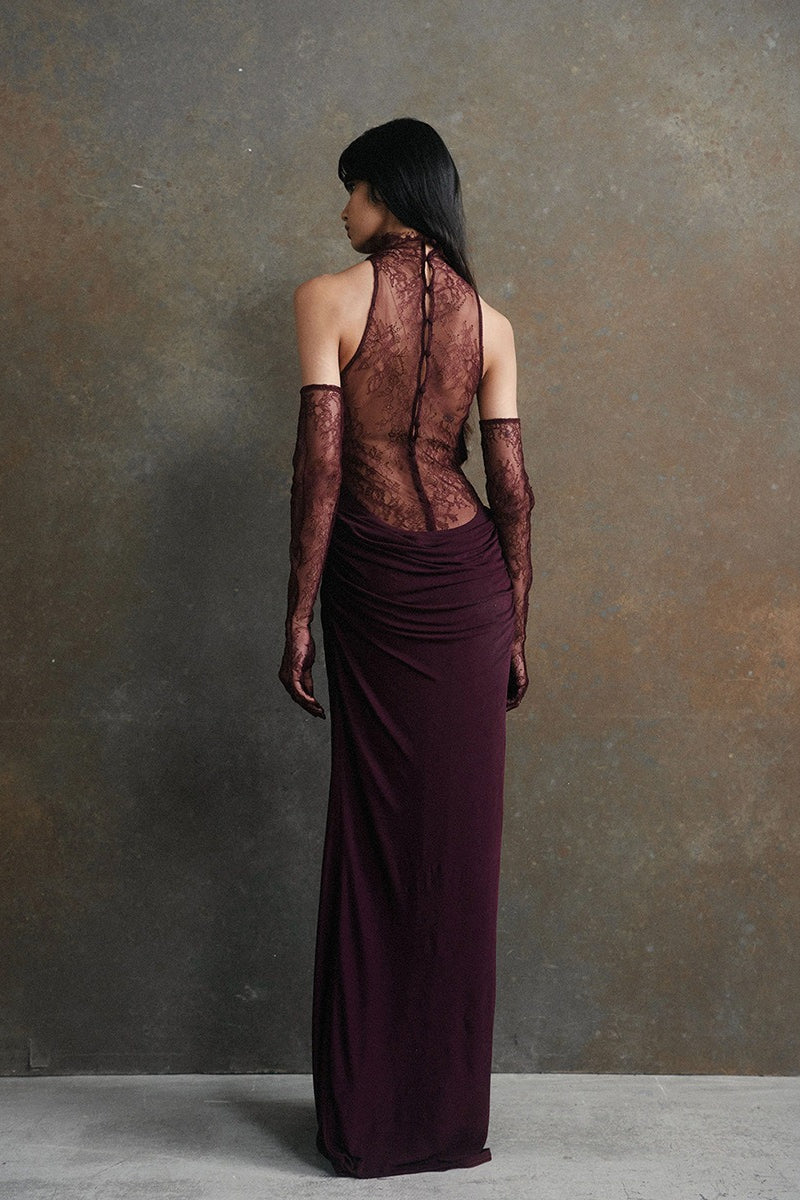 Cutout Bodycon Maxi Dress