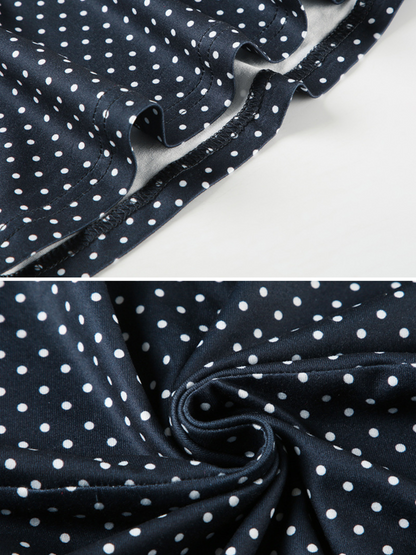 Swara Polka Dot Mini Dress