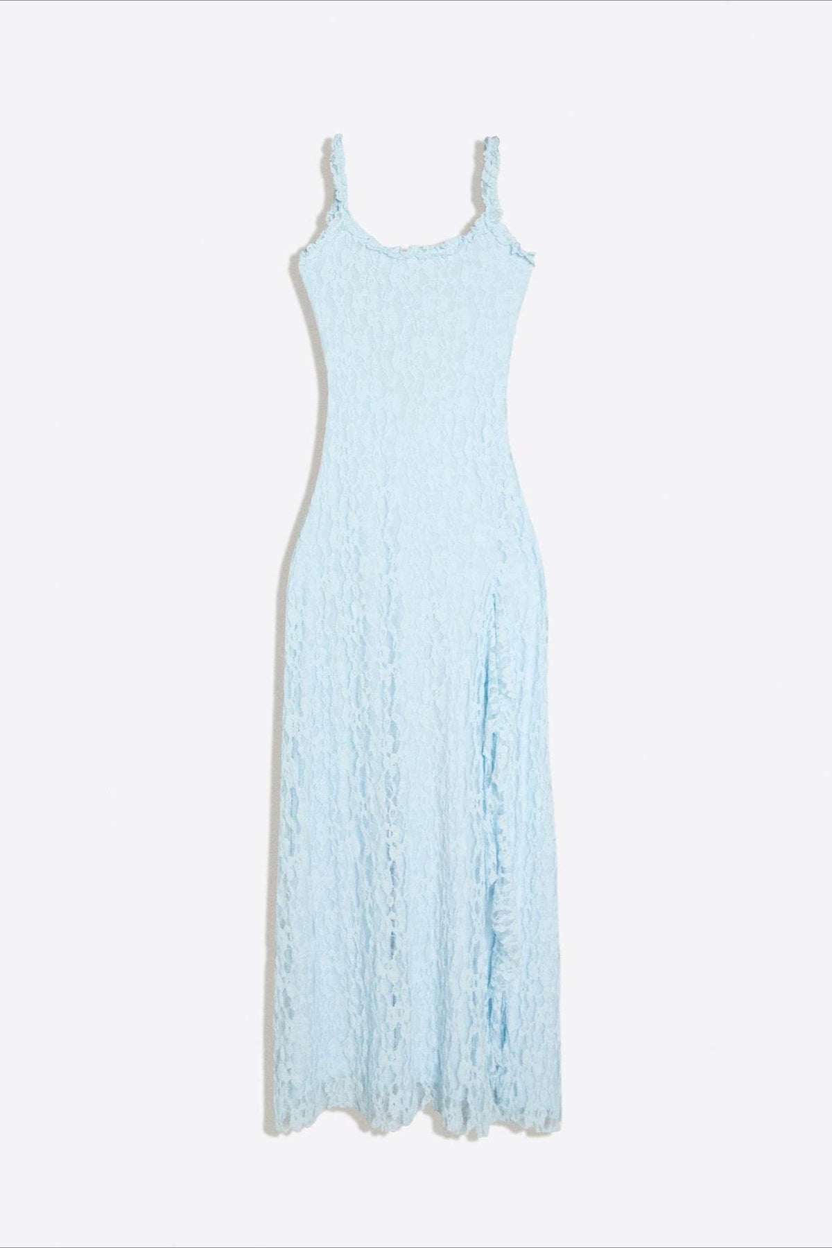 Elegant Lace Backless Maxi Dress