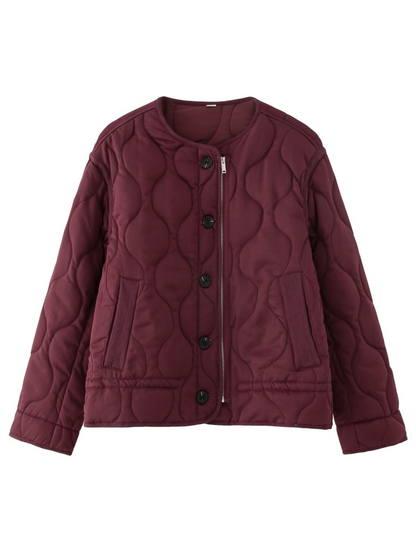 Declan Quilted Drawstring Jacket