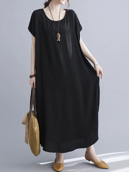 Off Shoulder Ruched Waist Tiered Midi Dress