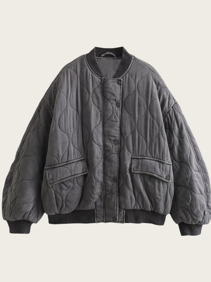 Maimouna Padded Oversize Bomber Jacket