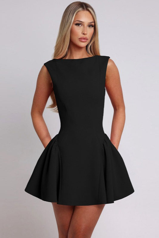 Sleeveless Backless Bodycon Dress