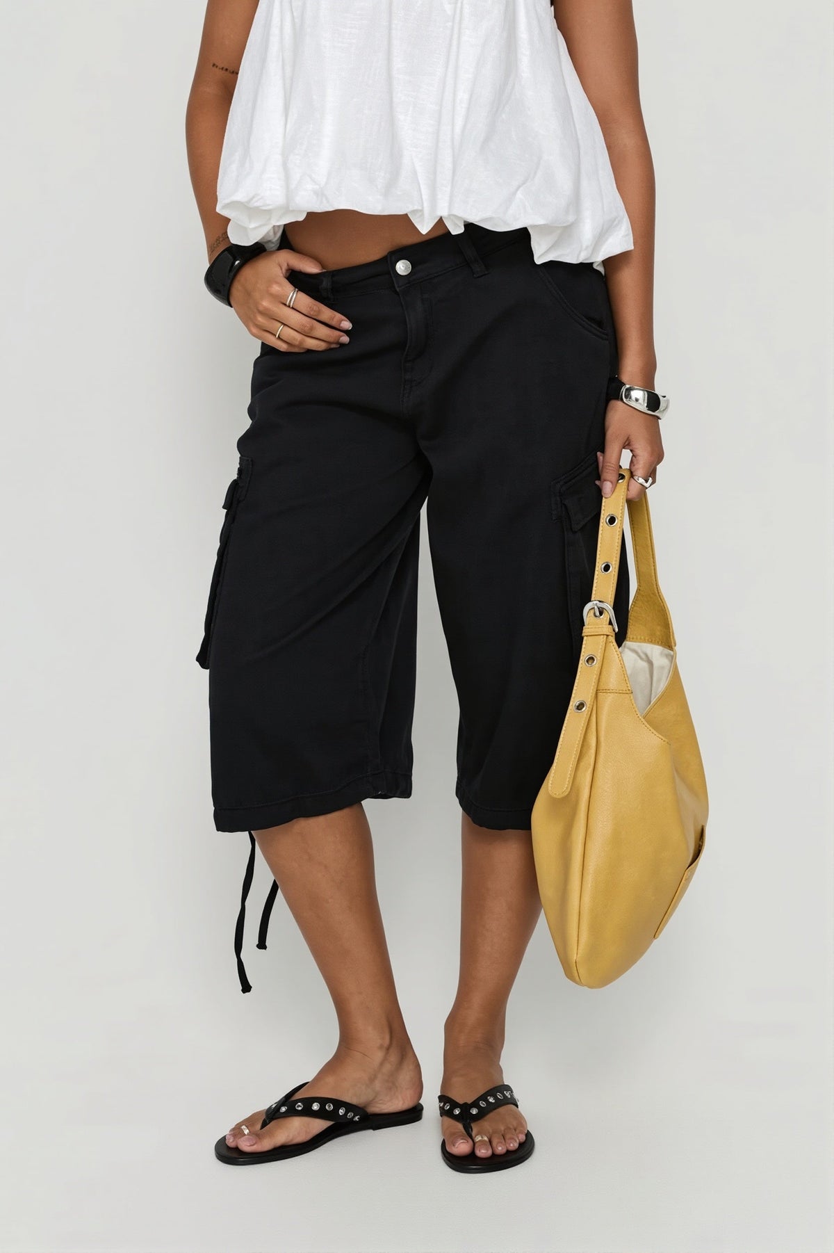 Camo Cargo Bermuda Pants