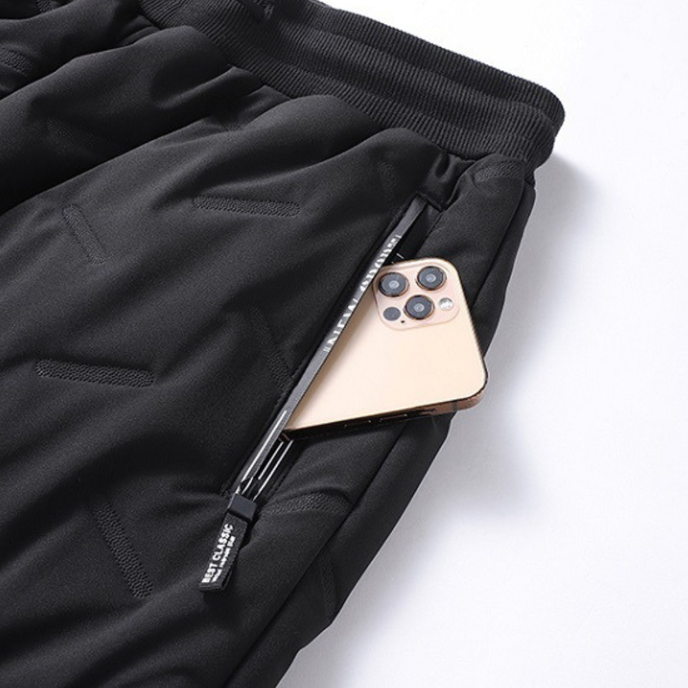 Unisex Fleece-Lined Winter Joggers