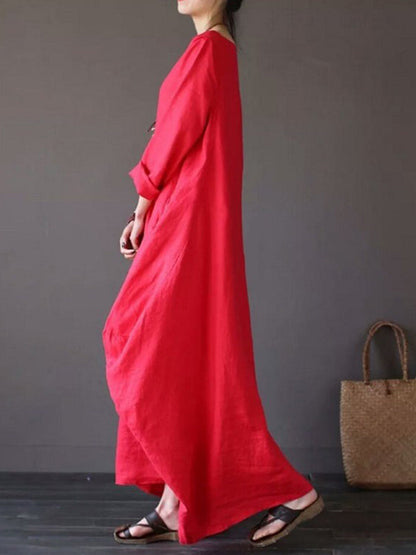 Square Neck Puff Sleeve Tiered Ruffle Maxi Dress