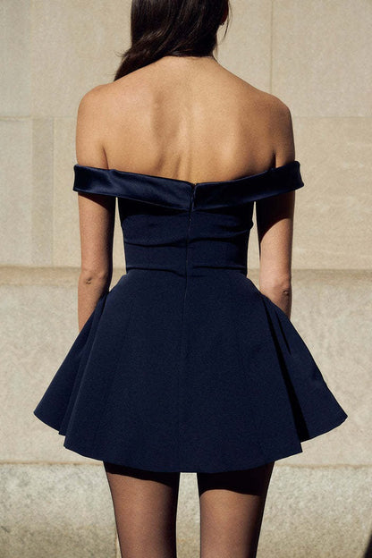 Strapless A Line Graduation Party Dress