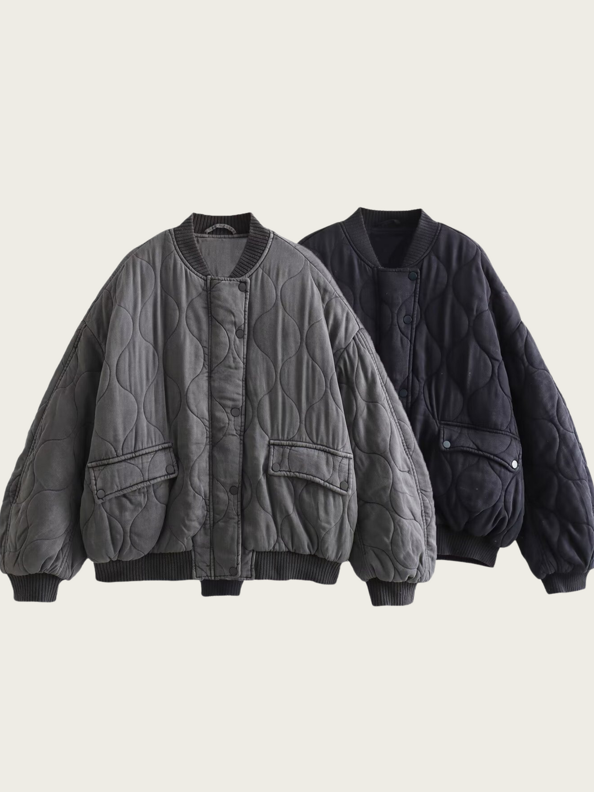 Maimouna Padded Oversize Bomber Jacket