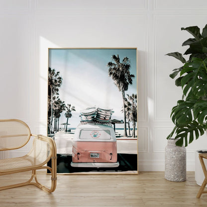Rear Tropical Bus