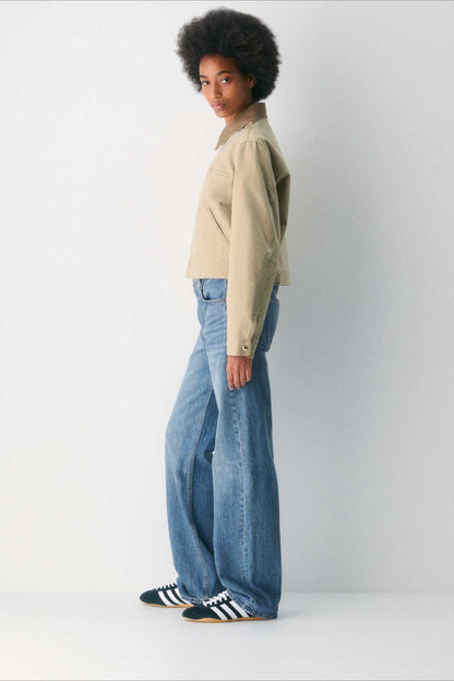 American Vintage Utility Cropped Coat