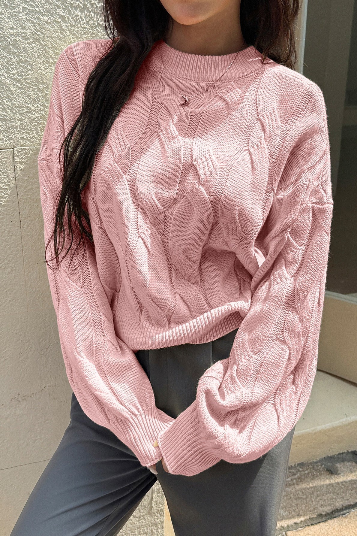 Long Sleeve Knit Base Sweater