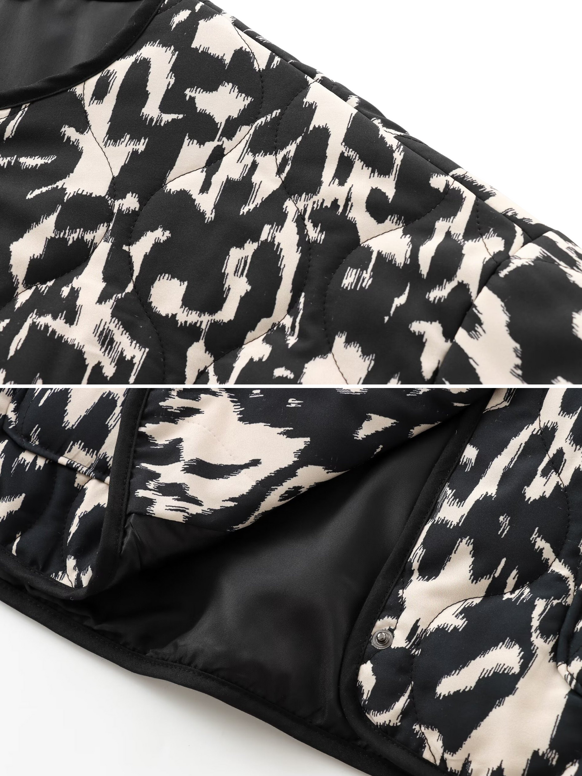 Forever Abstract Print Jacket