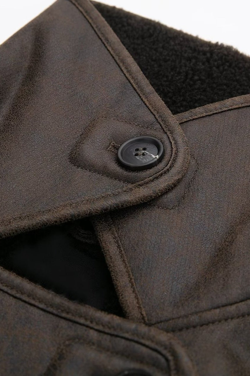 Double-Faced Shearling Jacket